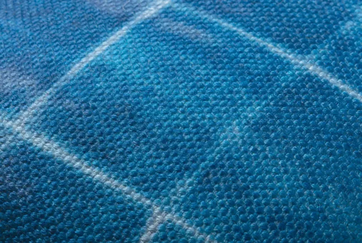 P0922 Blue 18"x18" Poly Pillow