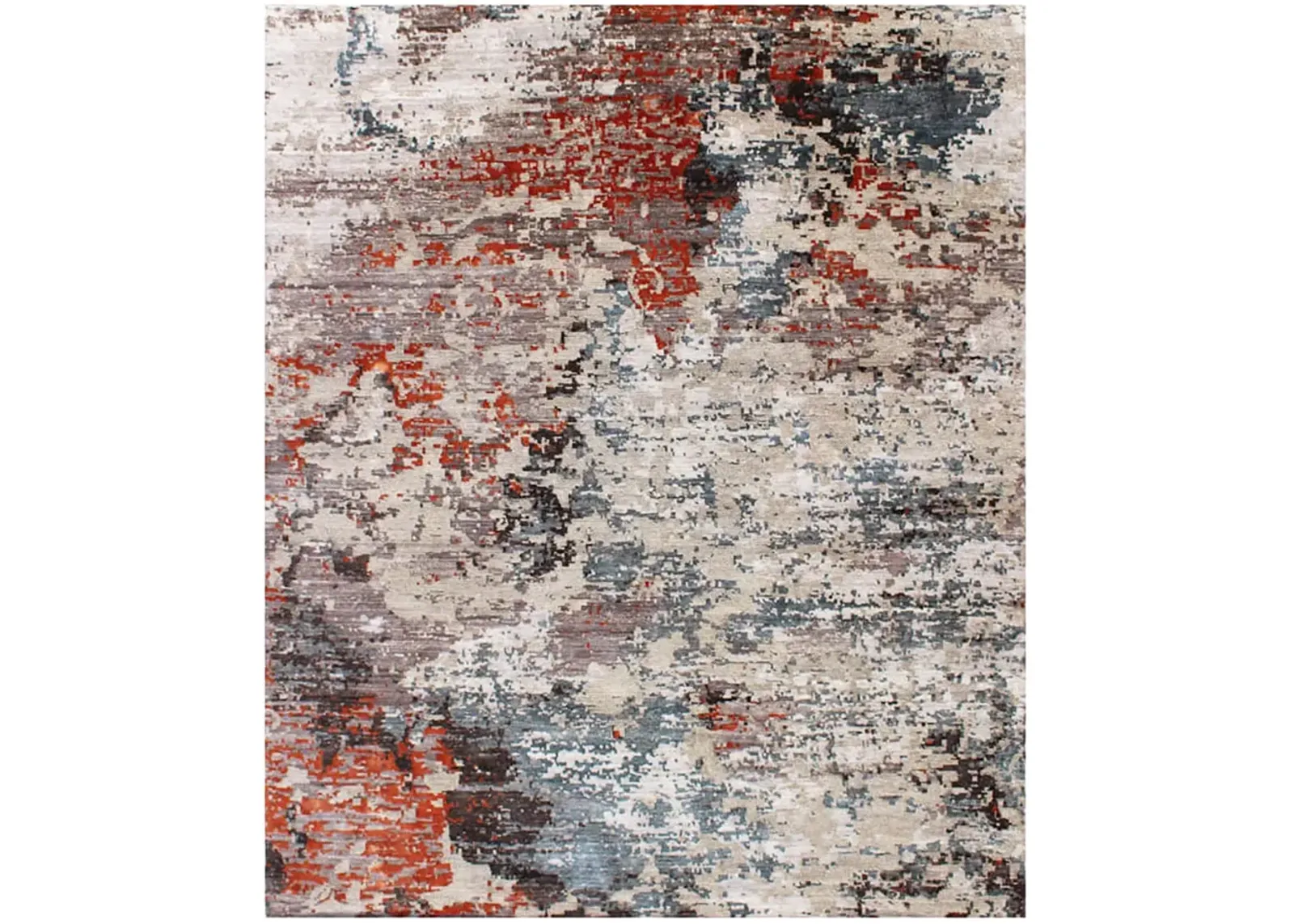 Infinity INF10596 Rust 9" x 12" Rug