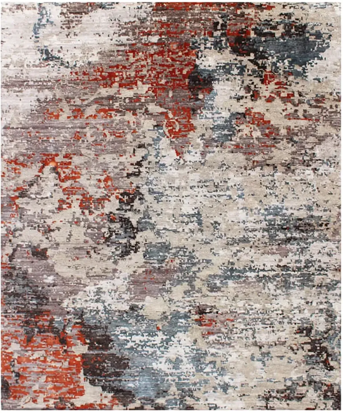 Infinity INF10596 Rust 9" x 12" Rug