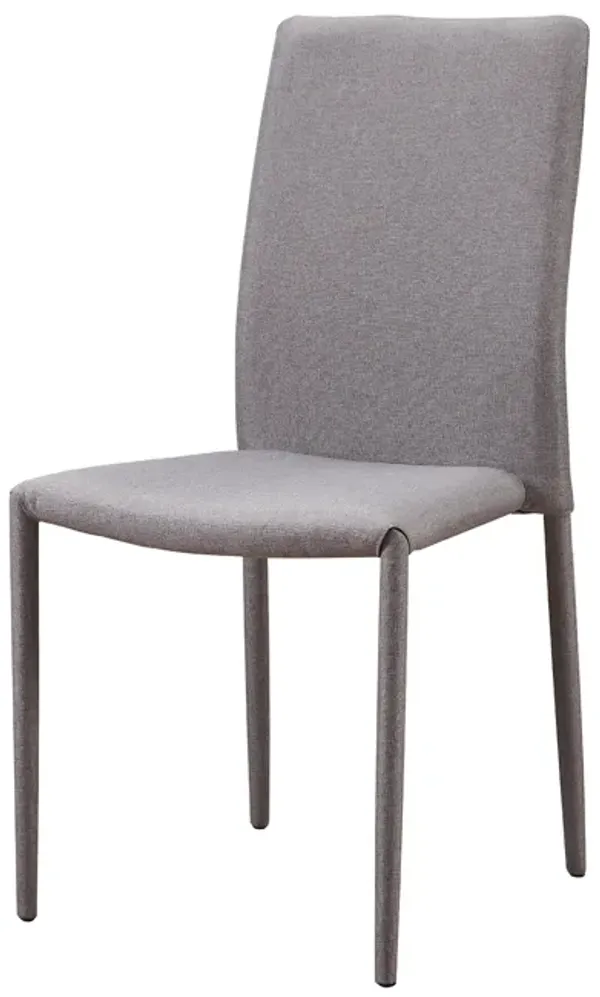 Teamson Home Kitchen Dining Chair (only) Wooden Legs Mocha Brown