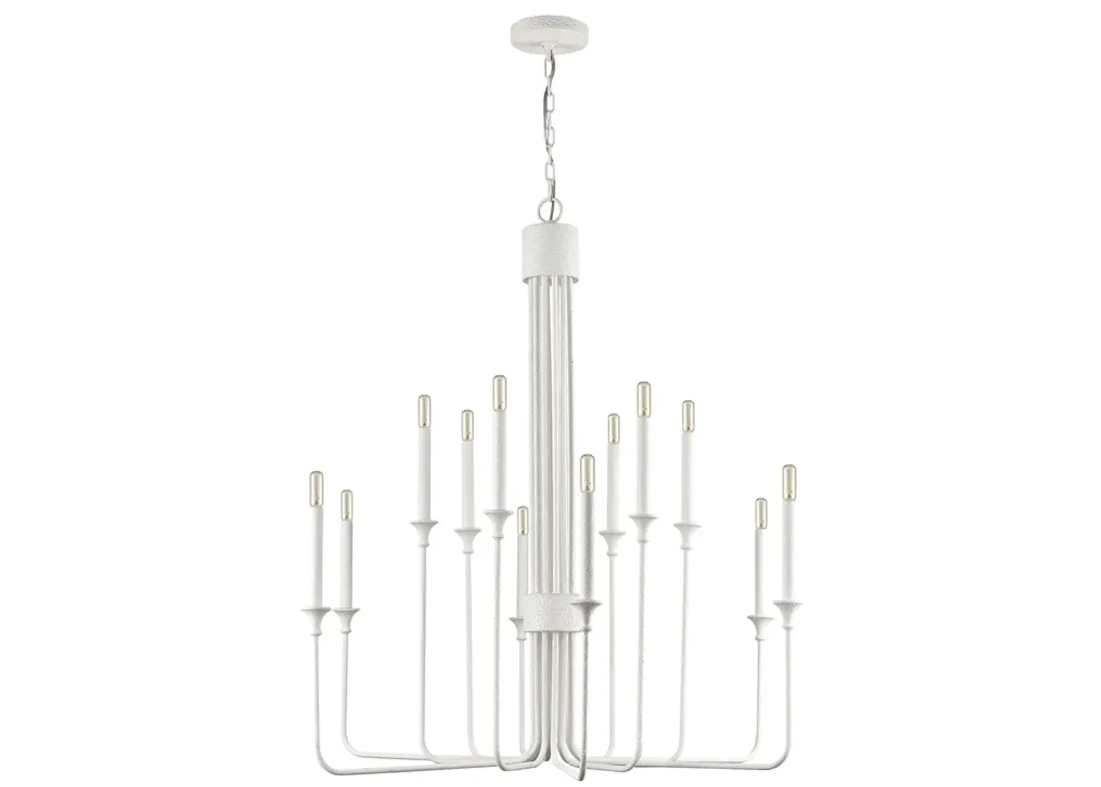 Edward 36'' Wide 12-Light Chandelier