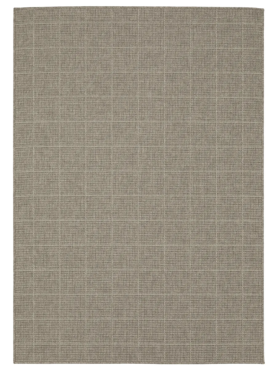 Caicos 7'10" x 10' Grey Rug