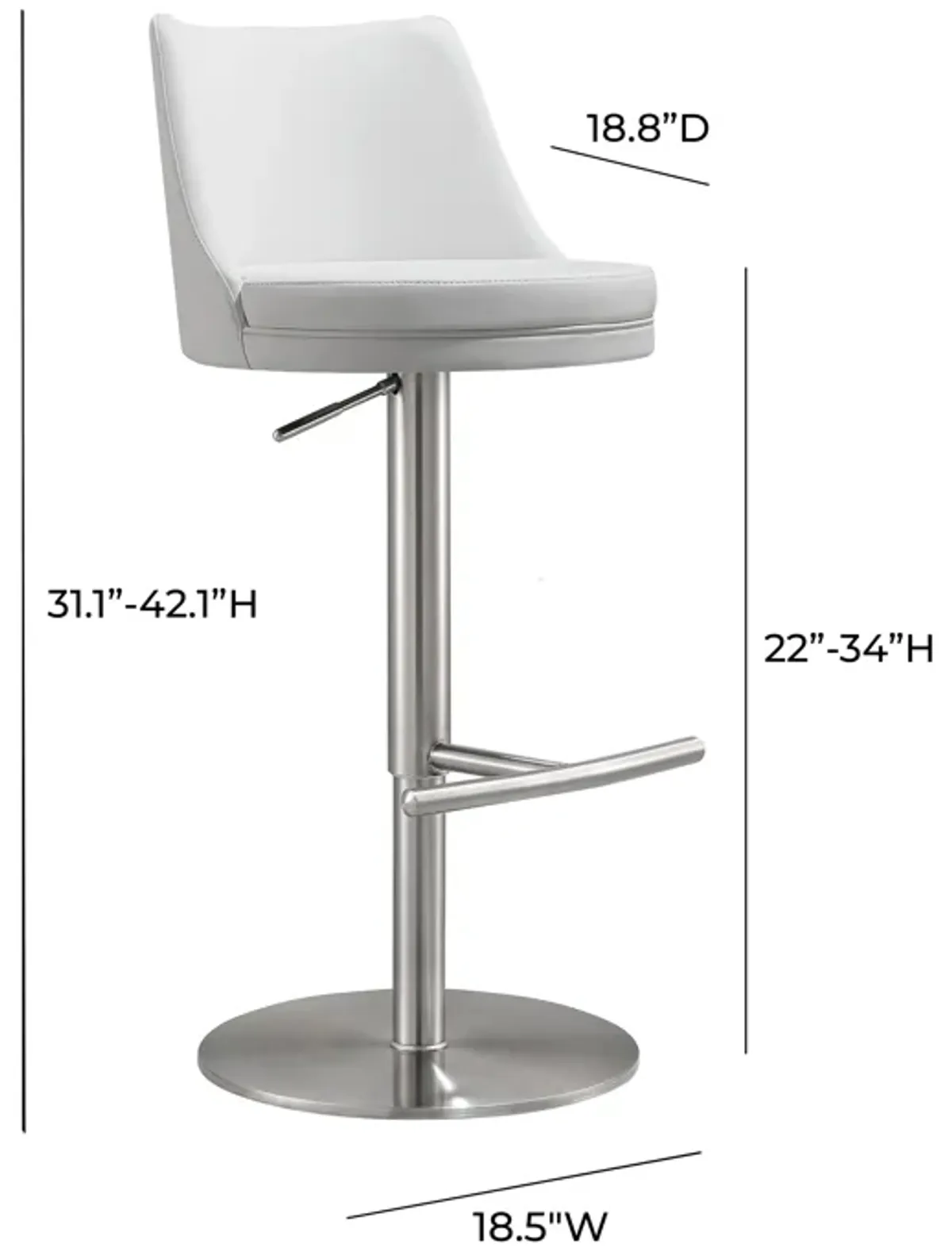 Reagan Adjustable Stool