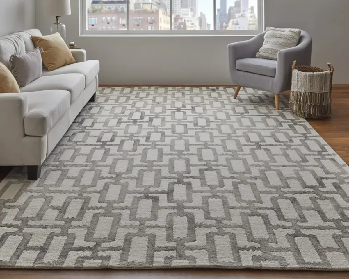 Lorrain 8919F Ivory/Taupe 9'6" x 13'6" Rug