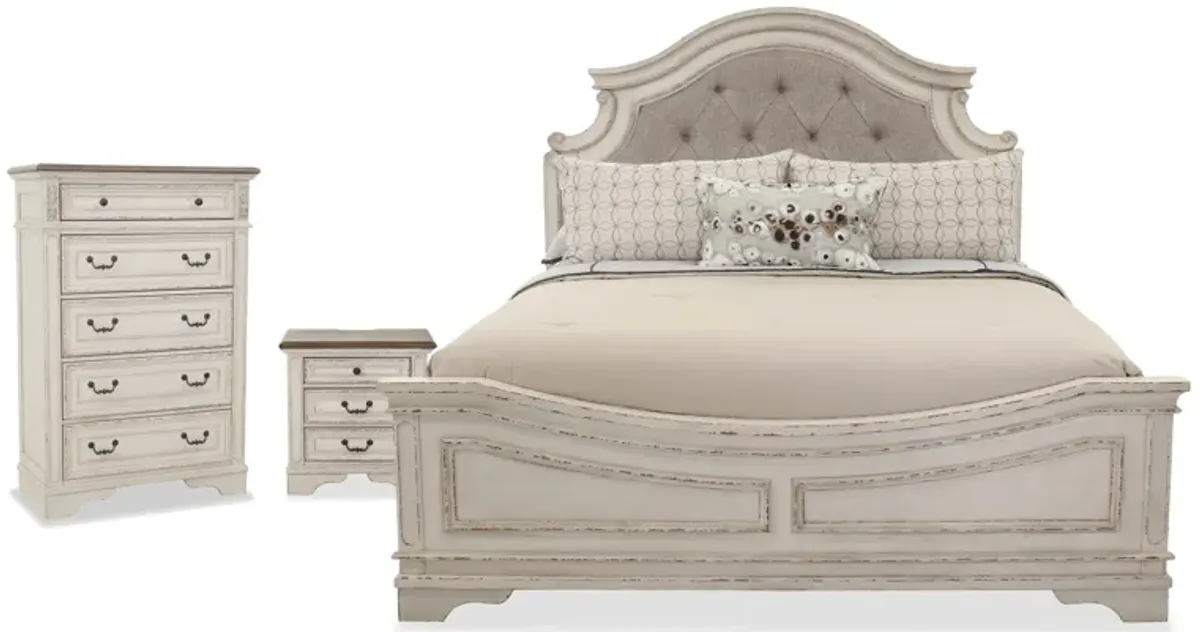 Realyn 3 Piece King Bedroom Set