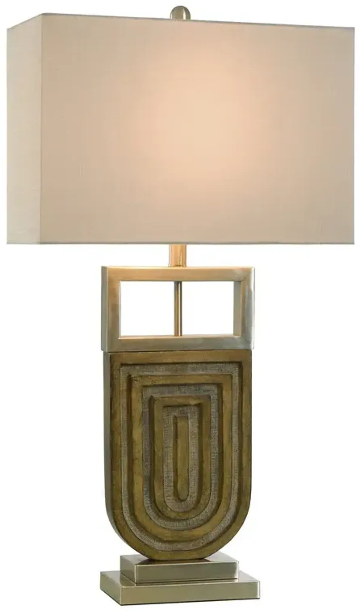 Labyrinth Crest Table Lamp