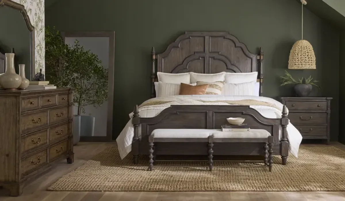 Revival Row King Bed