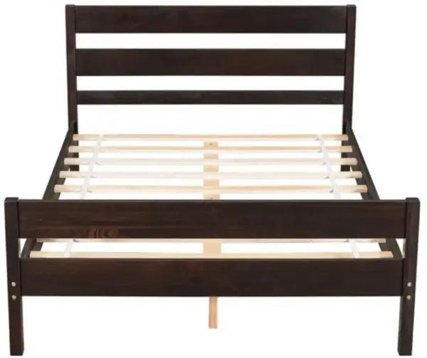Bed Frame with Headboard and Footboard for Classic Bedroom Style