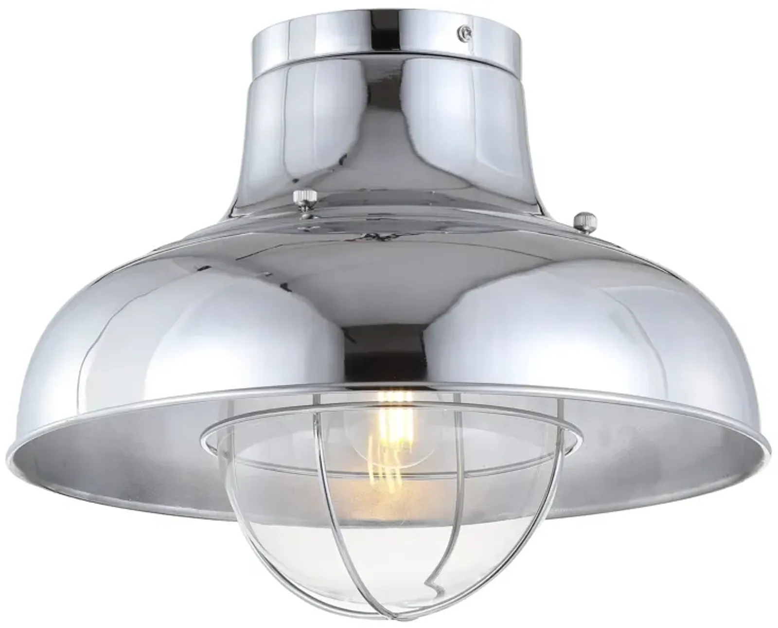 Cameron Metal LED Semi Flush Mount