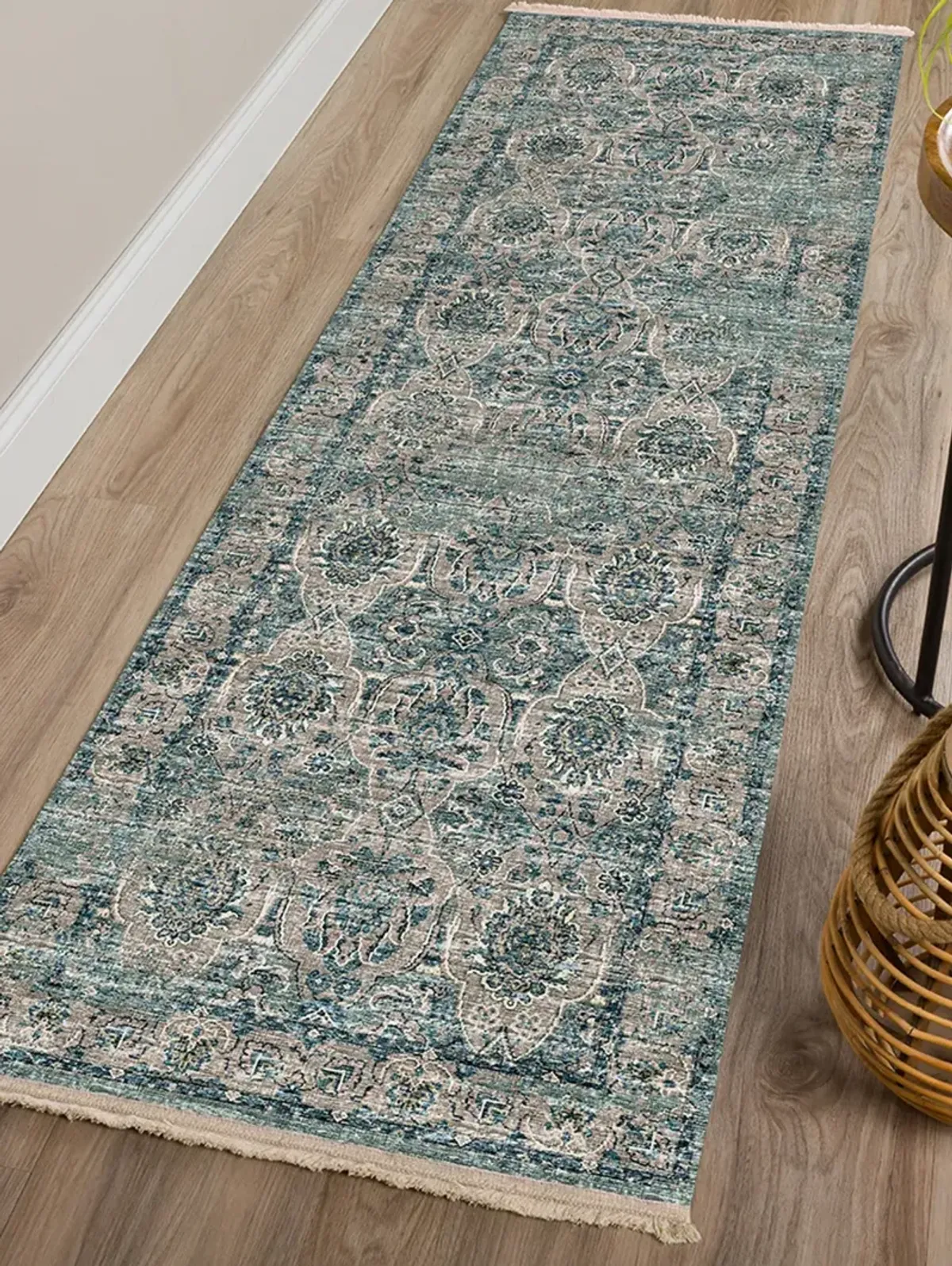 Marbella MB5 Mineral Blue 2'3" x 10' Rug