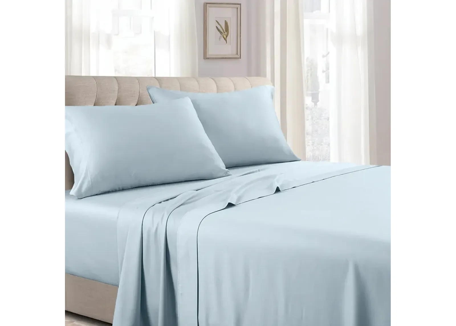 Egyptian Linens - Unattached Waterbed Sheets Soft Cotton Sateen