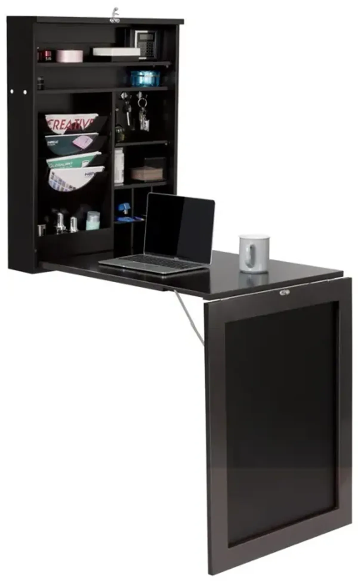 Space Saver Convertible Wall Mounted Desk