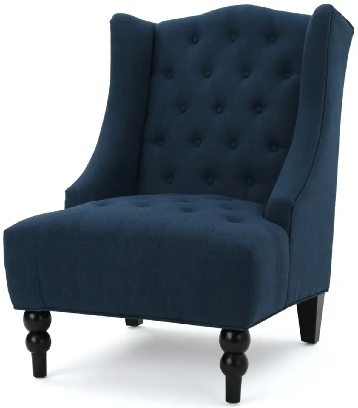 Merax Upholstered Wingback Accent Chair