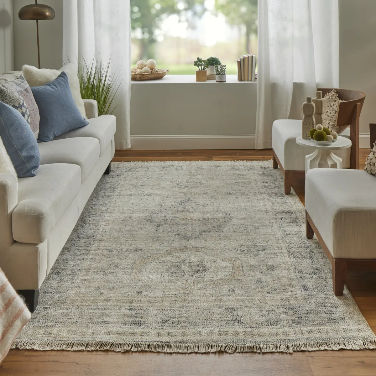 Caldwell 8798F Tan/Gray/Gold 10' x 14' Rug