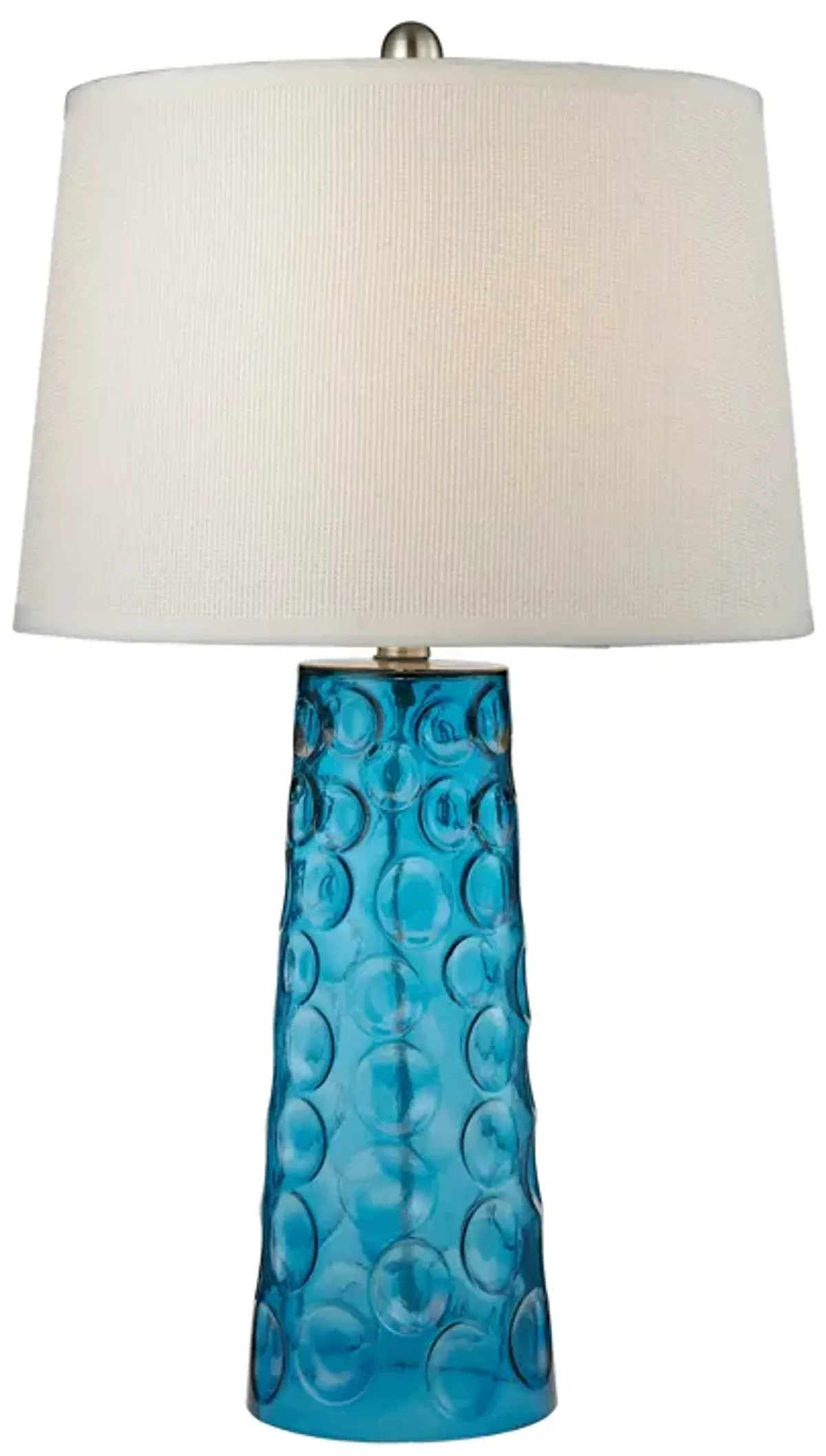 Hammered Glass 27'' High 1-Light Table Lamp