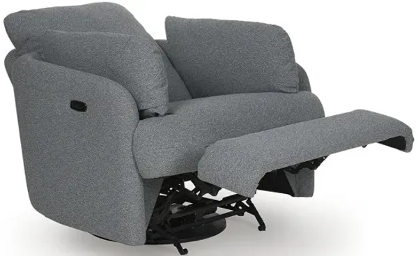 Alainmont Next-Gen Nuvella Swivel Power Recliner