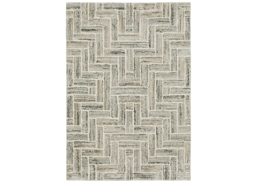 Cambria 5'3" x 7'6" Ivory Rug