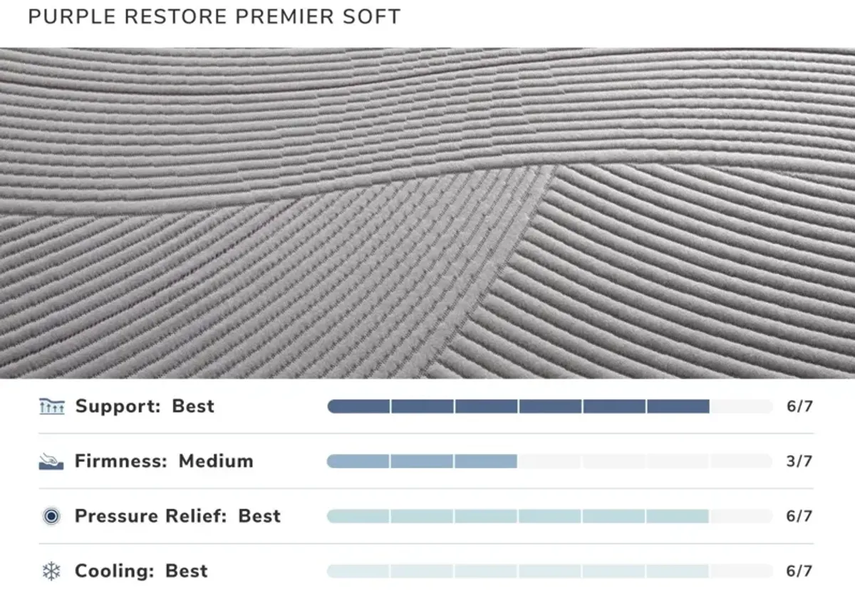 Purple Restore Premier Soft King Mattress