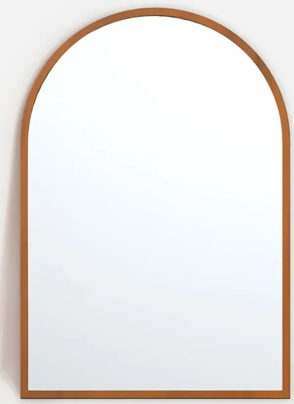 35*31  Arched Wooden Wall Mirror Black Framed Bathroom Vanity Mirror (Set of 2)