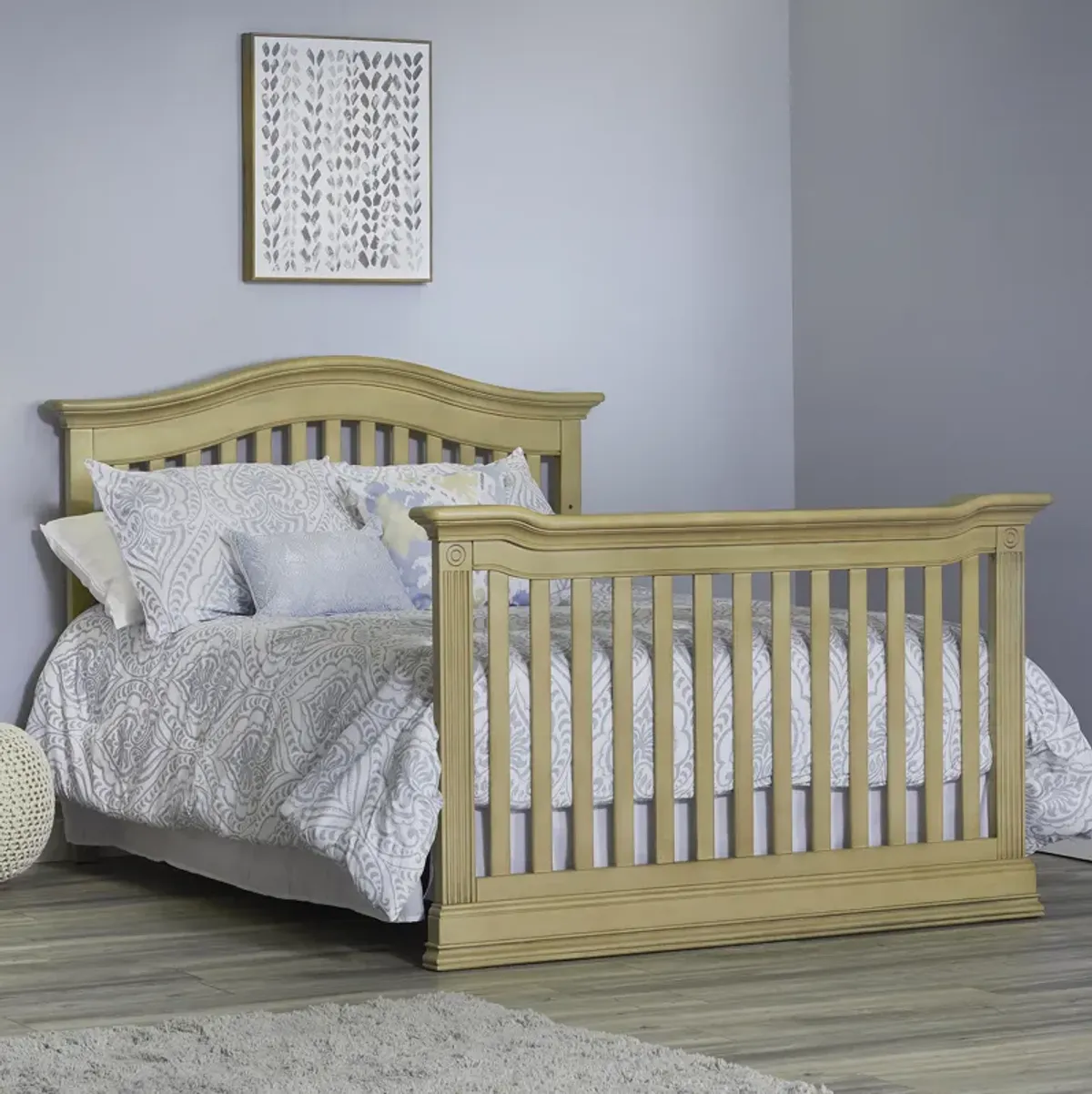 Baby Cache Montana 4-in-1 Convertible Crib Driftwood