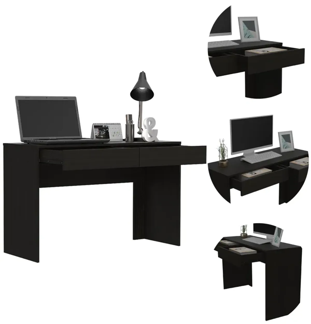 Tampa Computer Desk Two Drawers