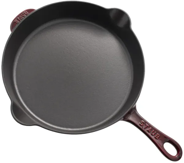 Staub Cast Iron 11-inch Traditional Skillet - Citron
