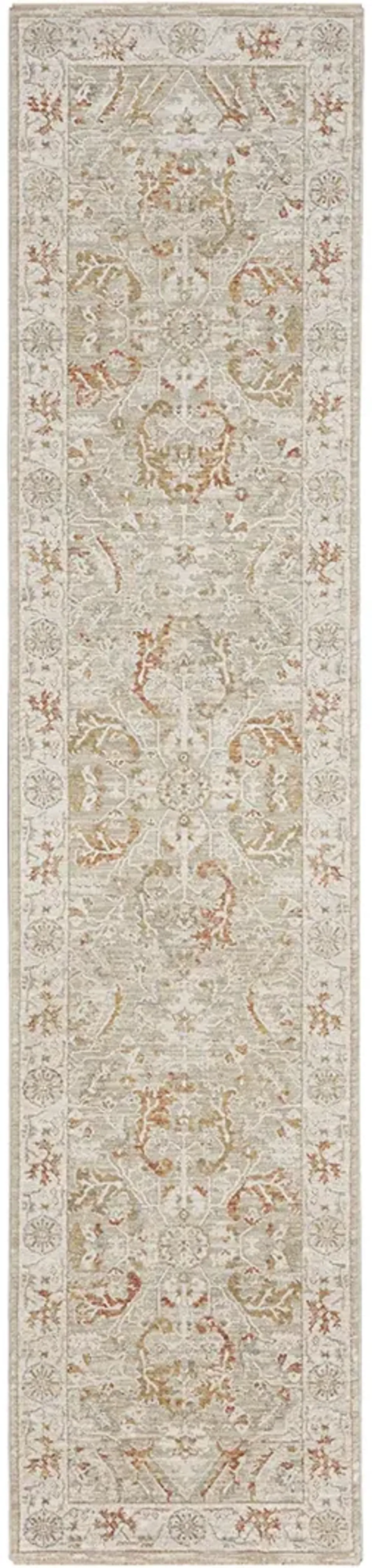 Infinite IFT01 Sage/Ivory 2'3" x 10'2" Rug