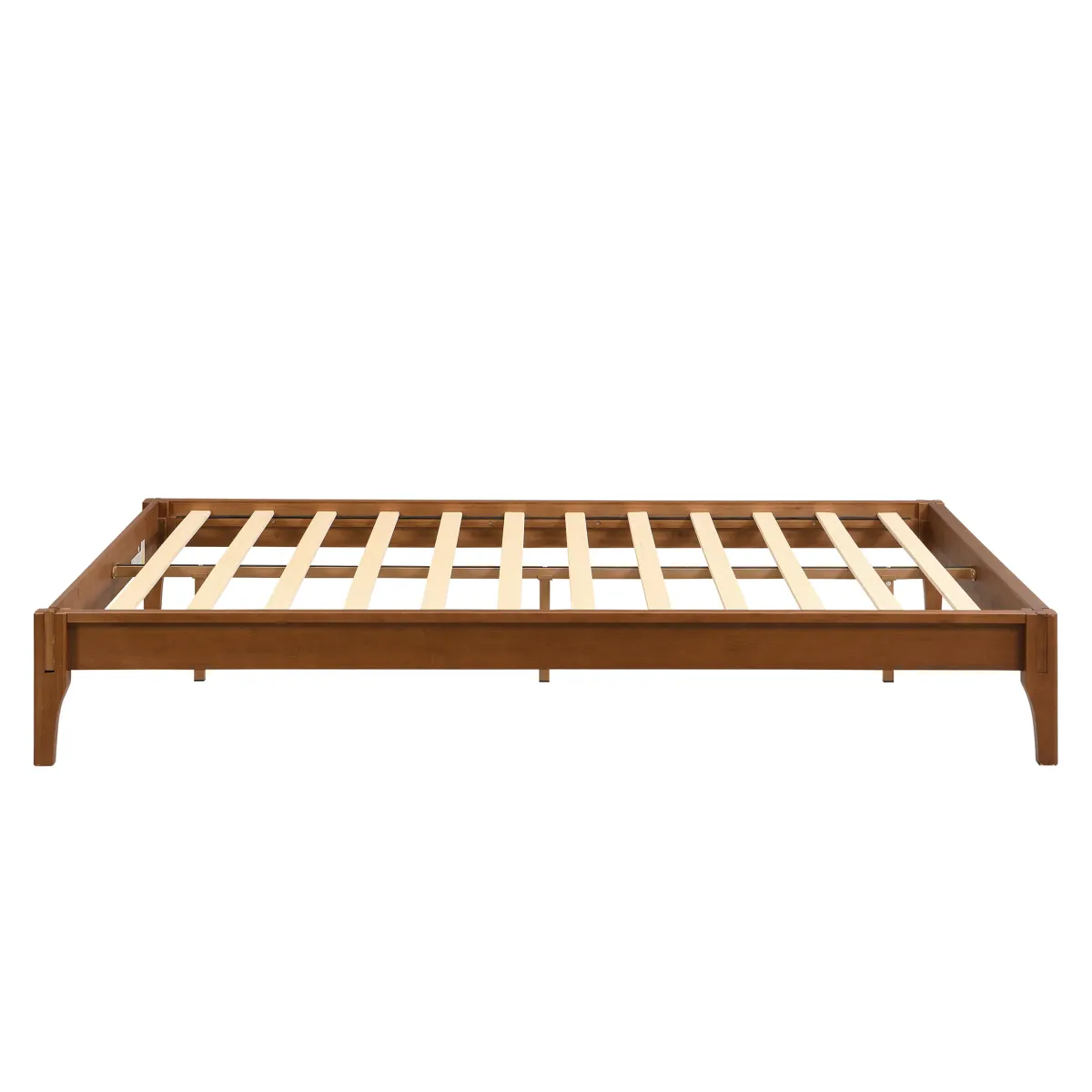 Merax Solid Dry Bamboo Wood Platform Bed Frame