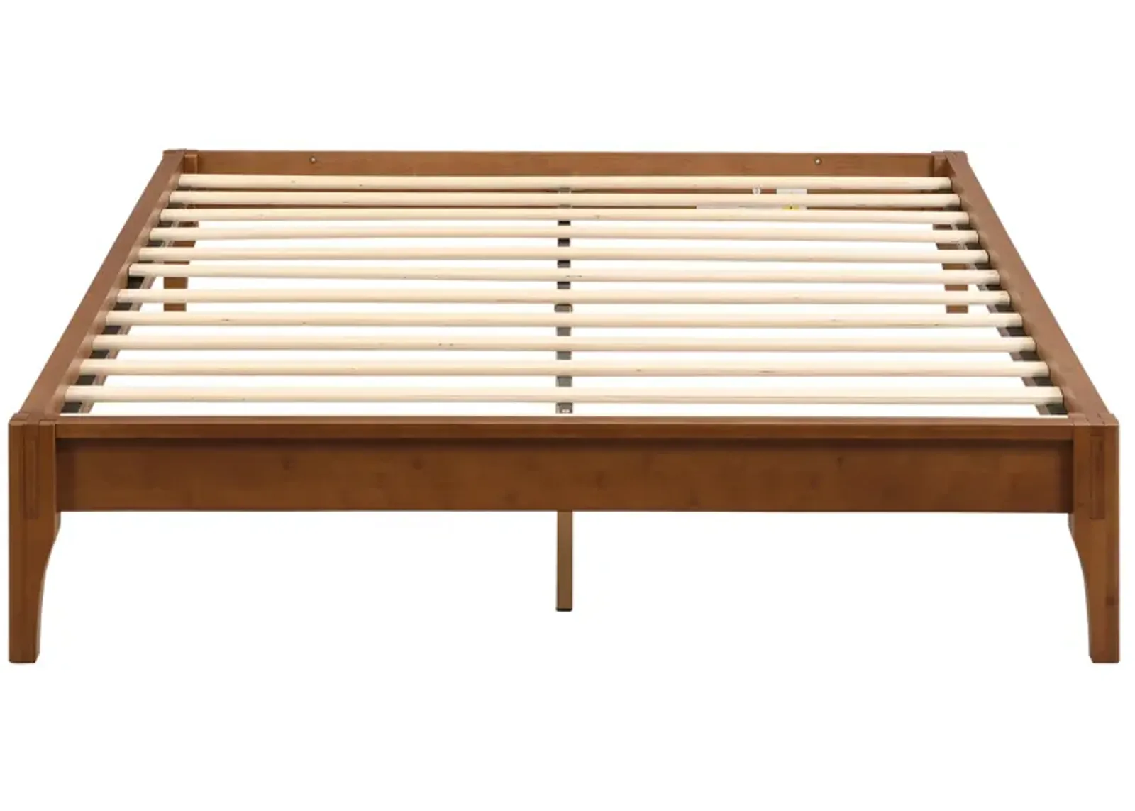 Merax Solid Dry Bamboo Wood Platform Bed Frame