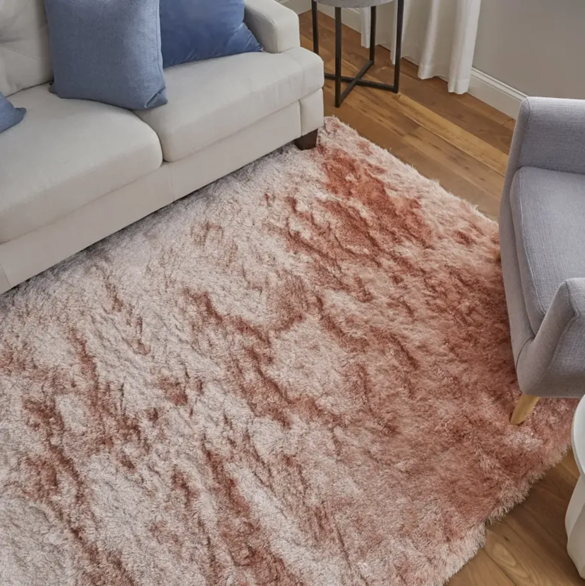 Indochine 4550F Pink 2'6" x 6' Rug