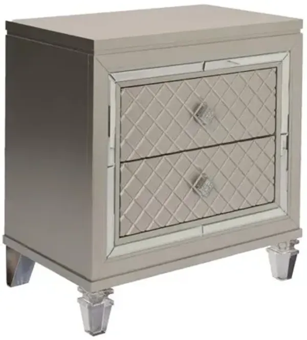 Mirror with LED Lit Borders