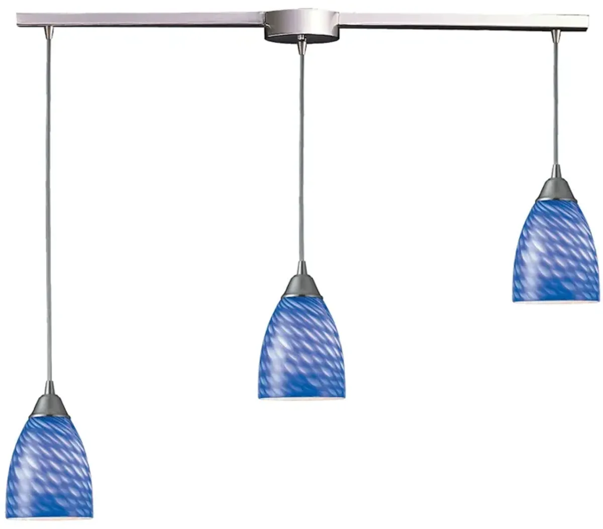 Arco Baleno 36" Wide 3-Light Mini Pendant