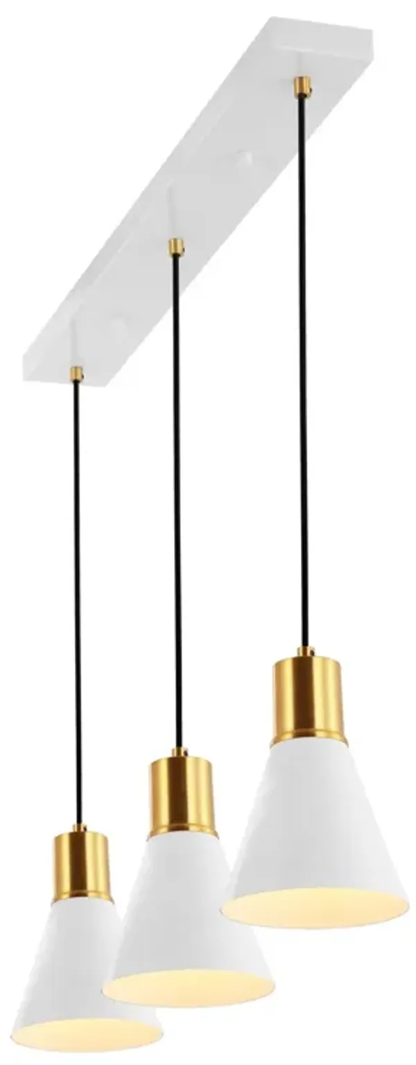 Apollo 3-Light Metal Cluster LED Pendant