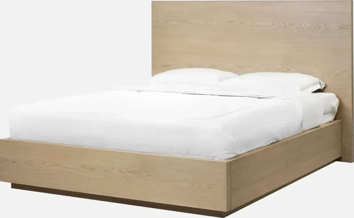 One Coastal Modern Full-size Platform Bed