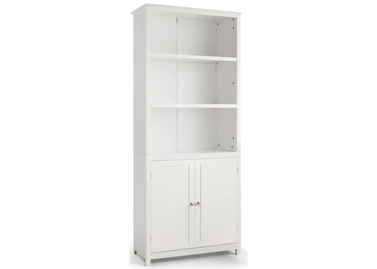 Bookcase Shelving Storage Wooden Cabinet Unit Standing Display Bookcase with Doors