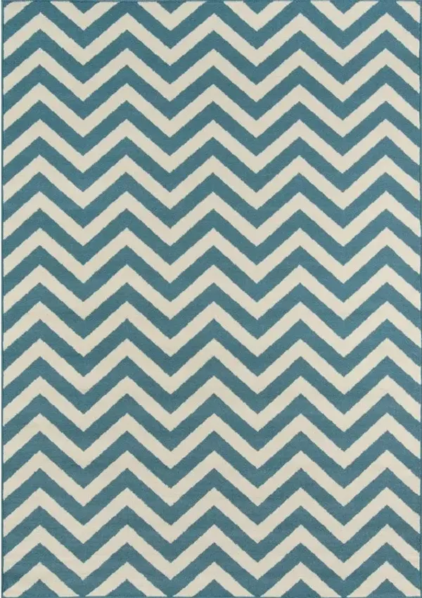 Momeni Contemporary Rectangle Area Rug, Multi, 3'11 X 5'7