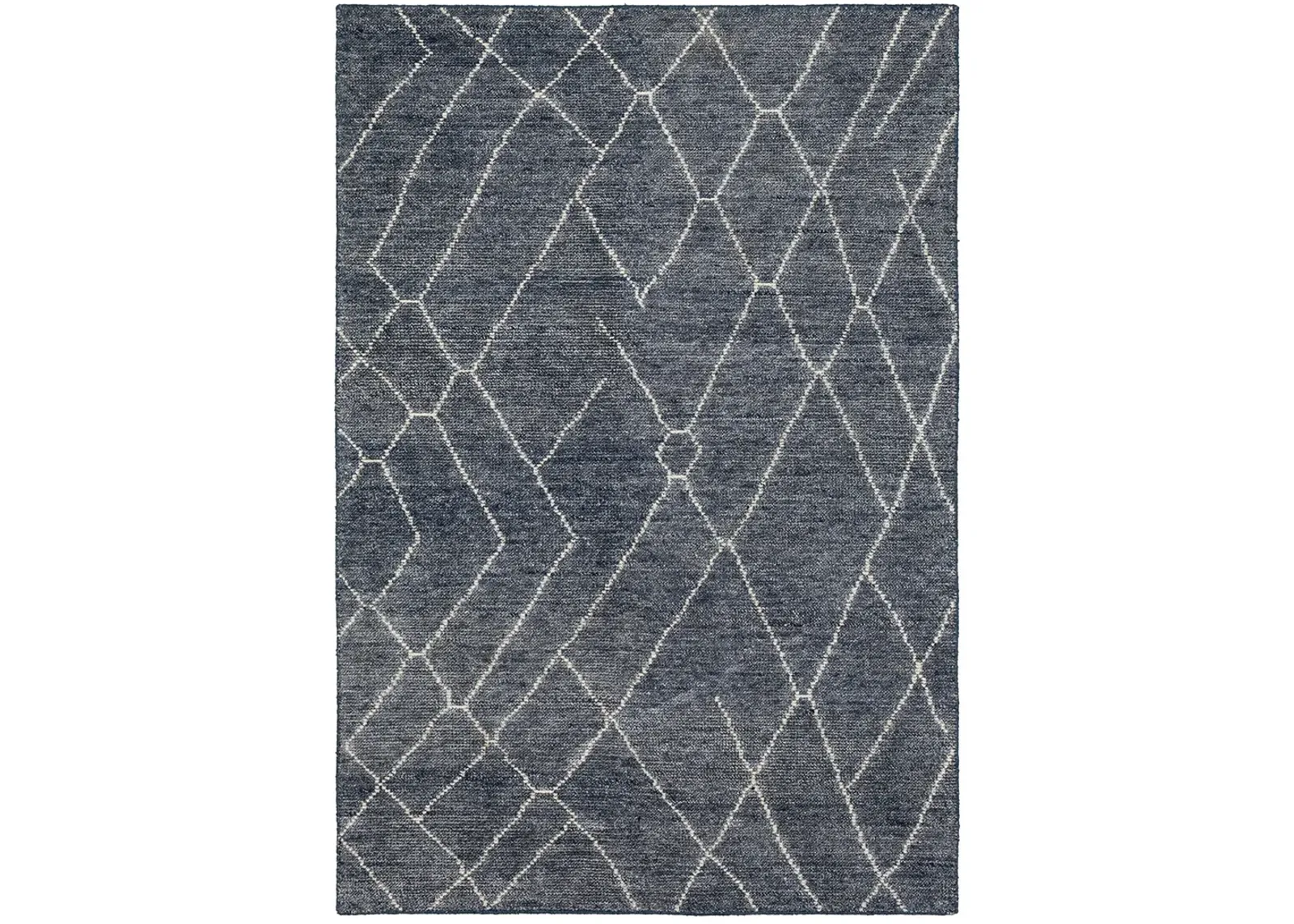 Tangier Spartel Blue Steel 5' X 8' Rug