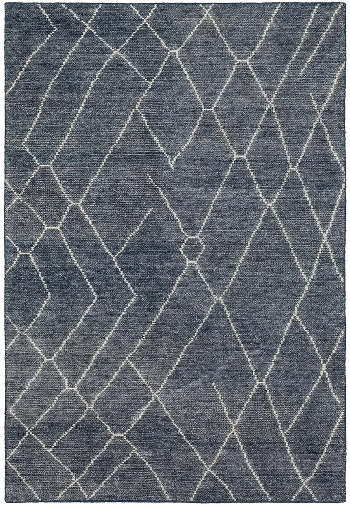 Tangier Spartel Blue Steel 5' X 8' Rug