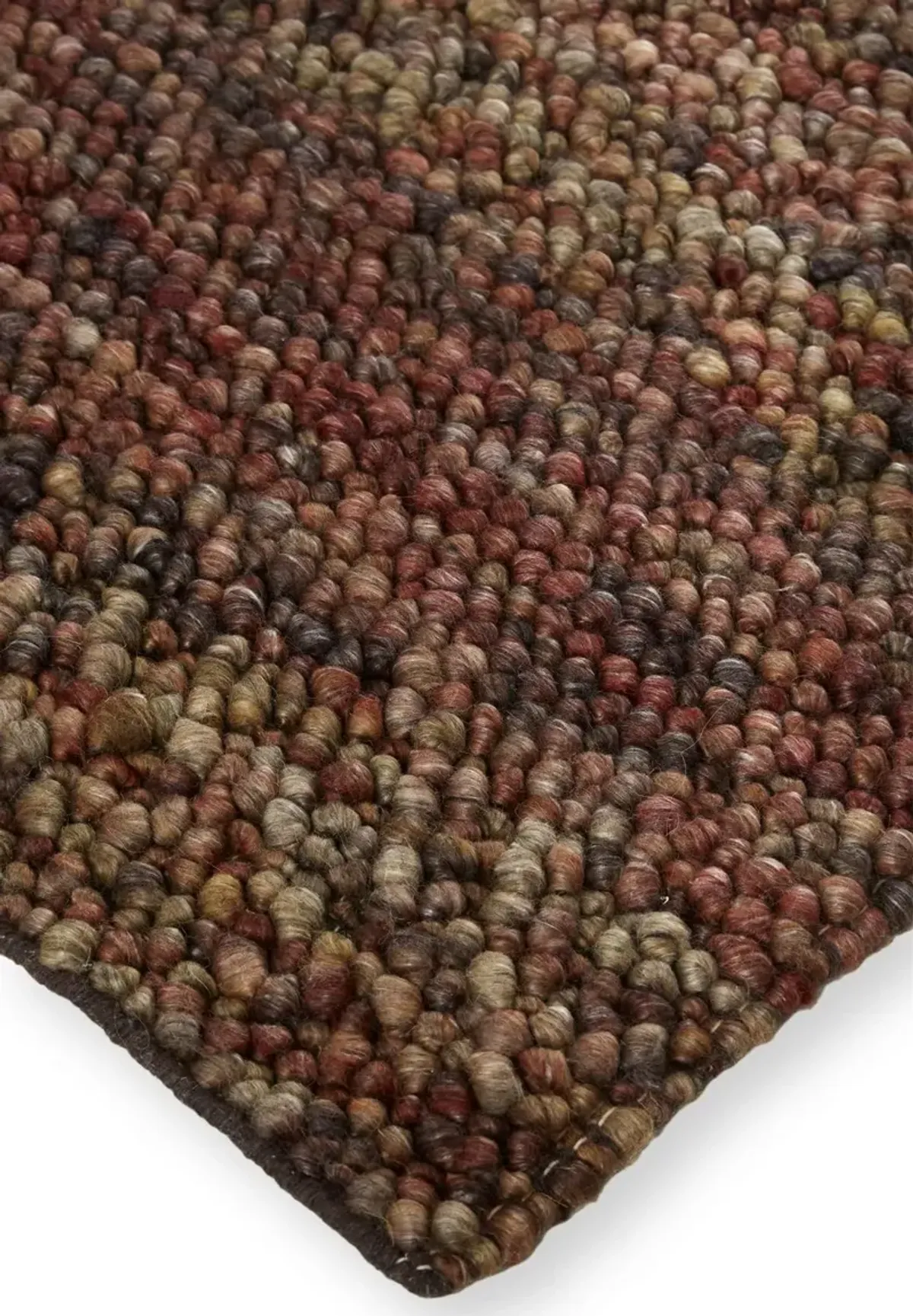 Berkeley 0821F Brown/Orange/Red 8' x 11' Rug