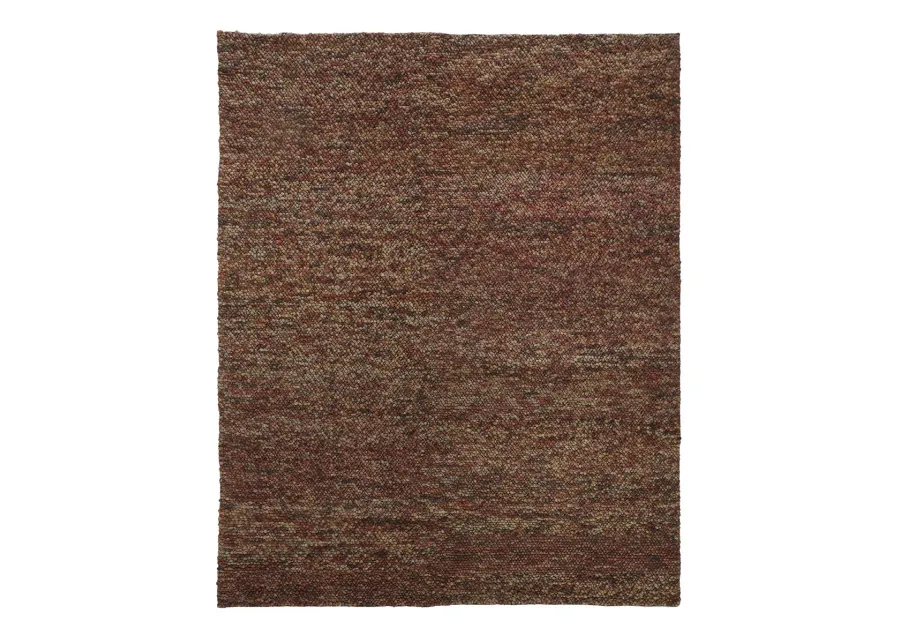 Berkeley 0821F Brown/Orange/Red 8' x 11' Rug