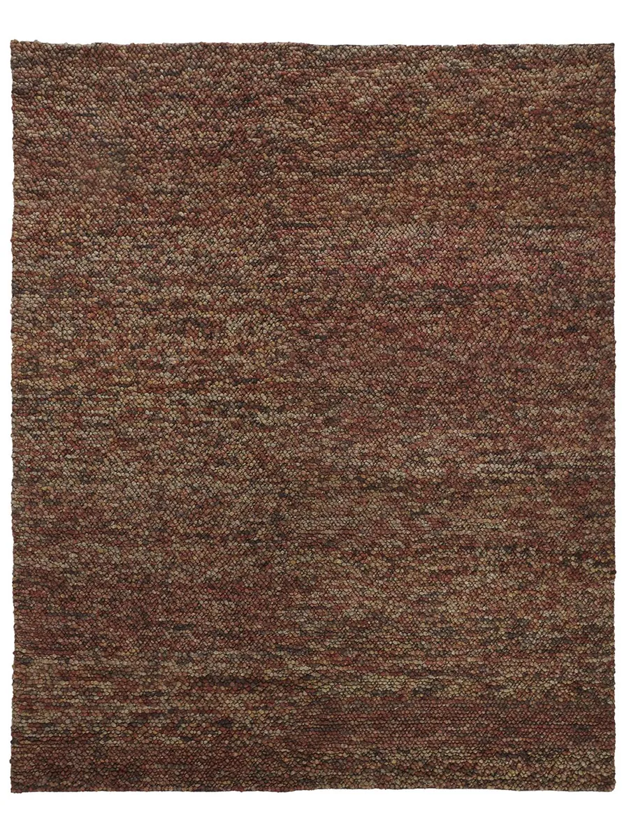 Berkeley 0821F Brown/Orange/Red 8' x 11' Rug