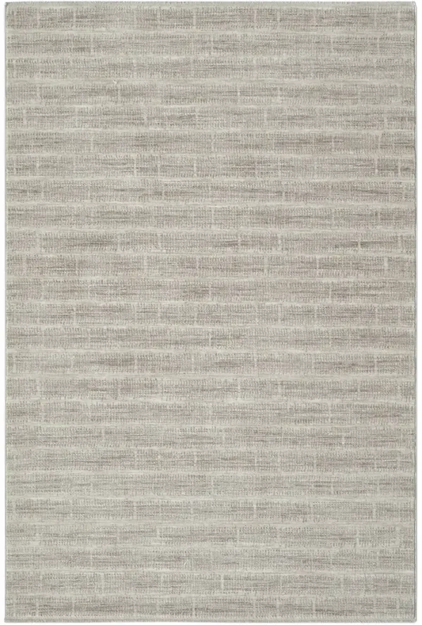 CK079 Notes NOT04 Ivory/Gray 3'11" x 5'11" Rug