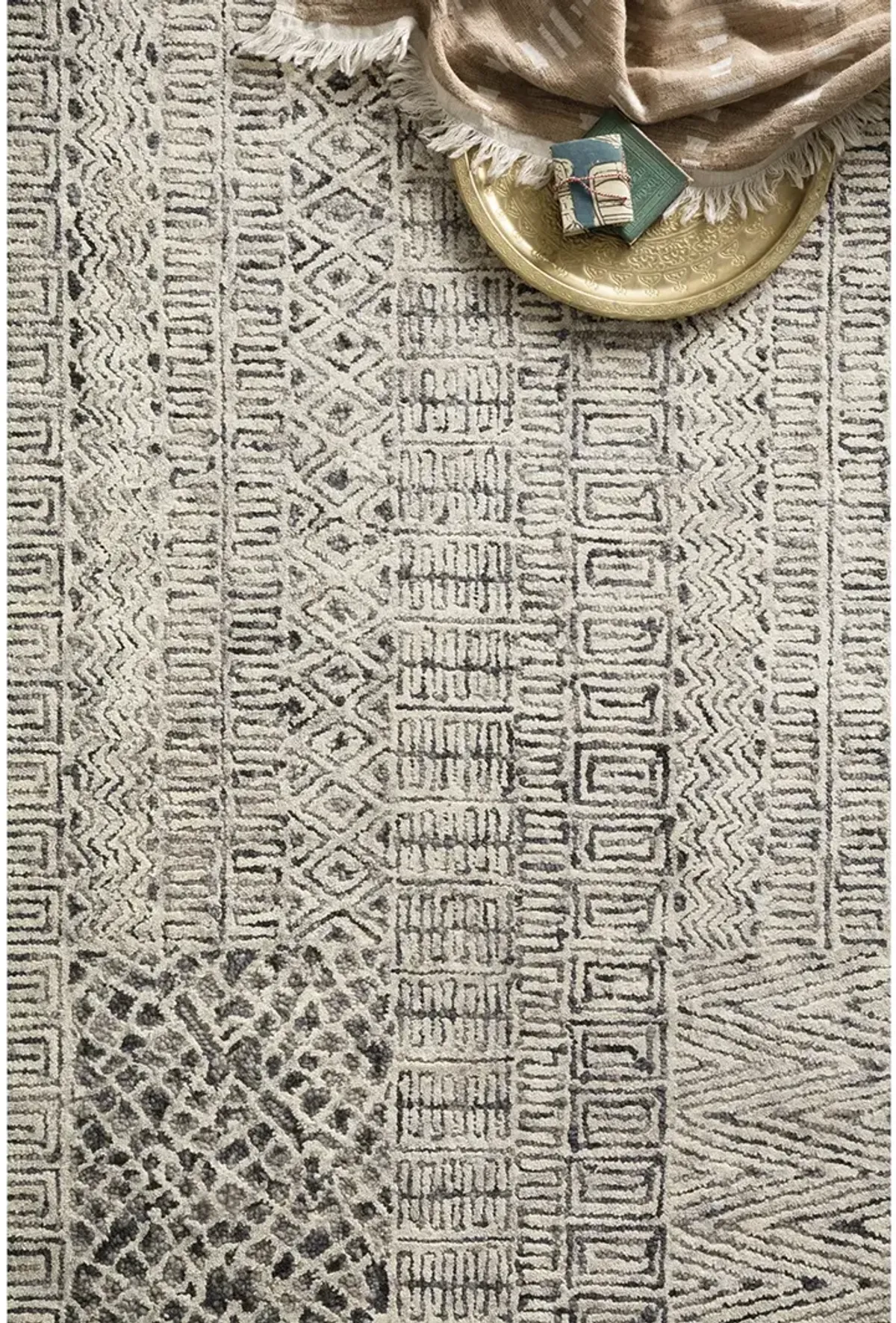 Peregrine Charcoal 9'3" x 13' Rug