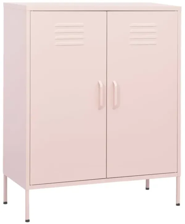 vidaXL Storage Cabinet 31.5"x13.8"x40" Steel
