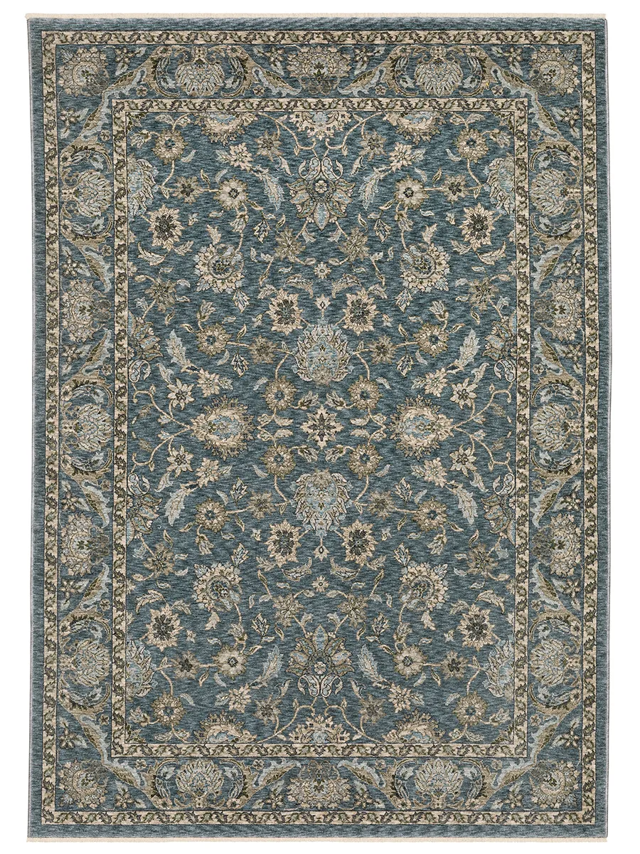 Aberdeen 6'7" x 9'6" Blue Rug