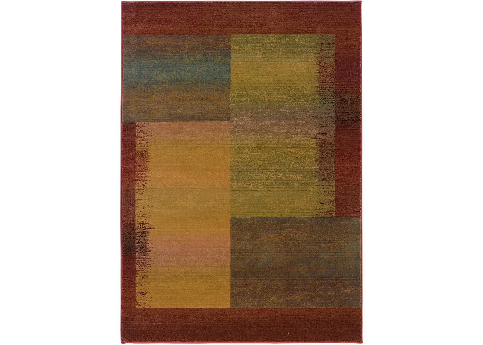 Kharma II 2'3" x 4'5" Green Rug