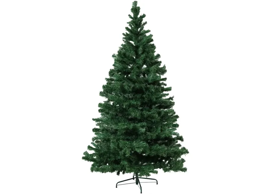 Sunnydaze Canadian Pine Indoor Artificial Christmas Tree - 7 ft