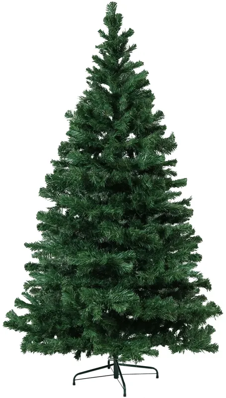 Sunnydaze Canadian Pine Indoor Artificial Christmas Tree - 7 ft