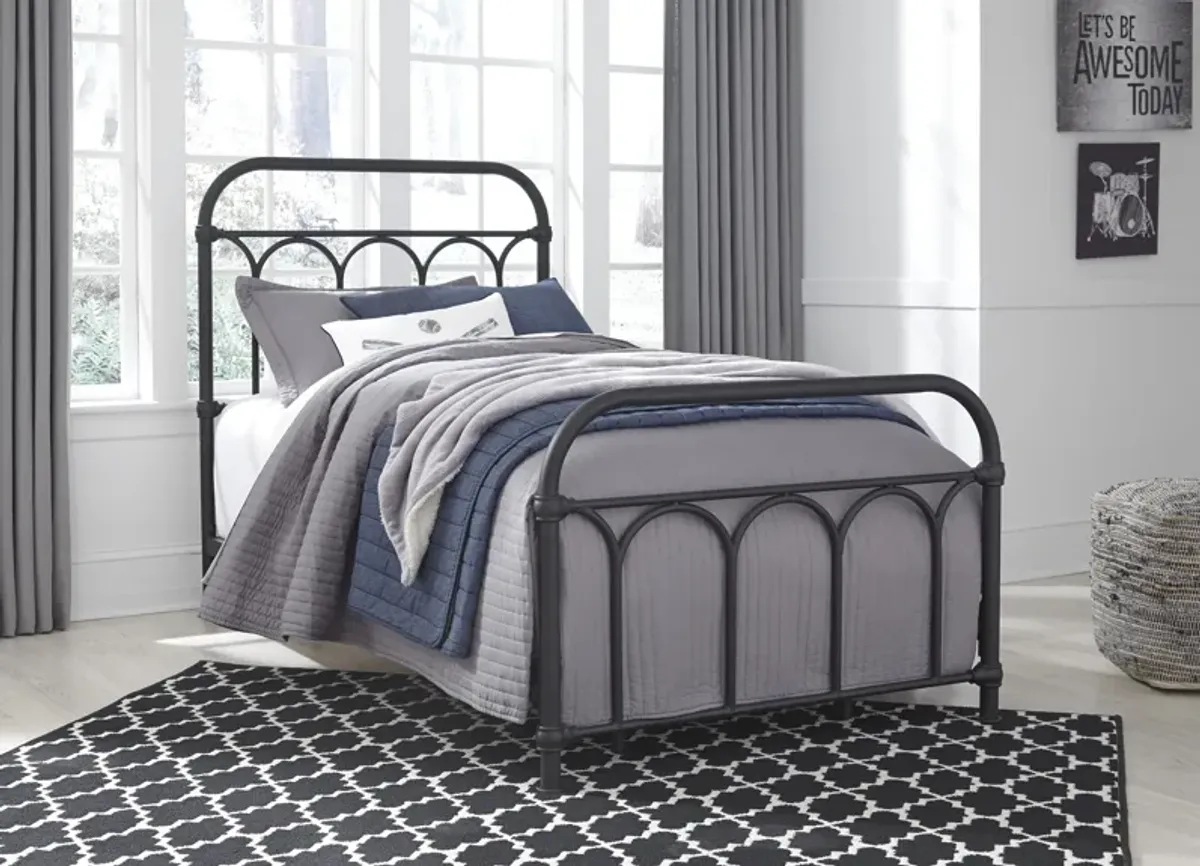 Nashburg Twin Metal Bed