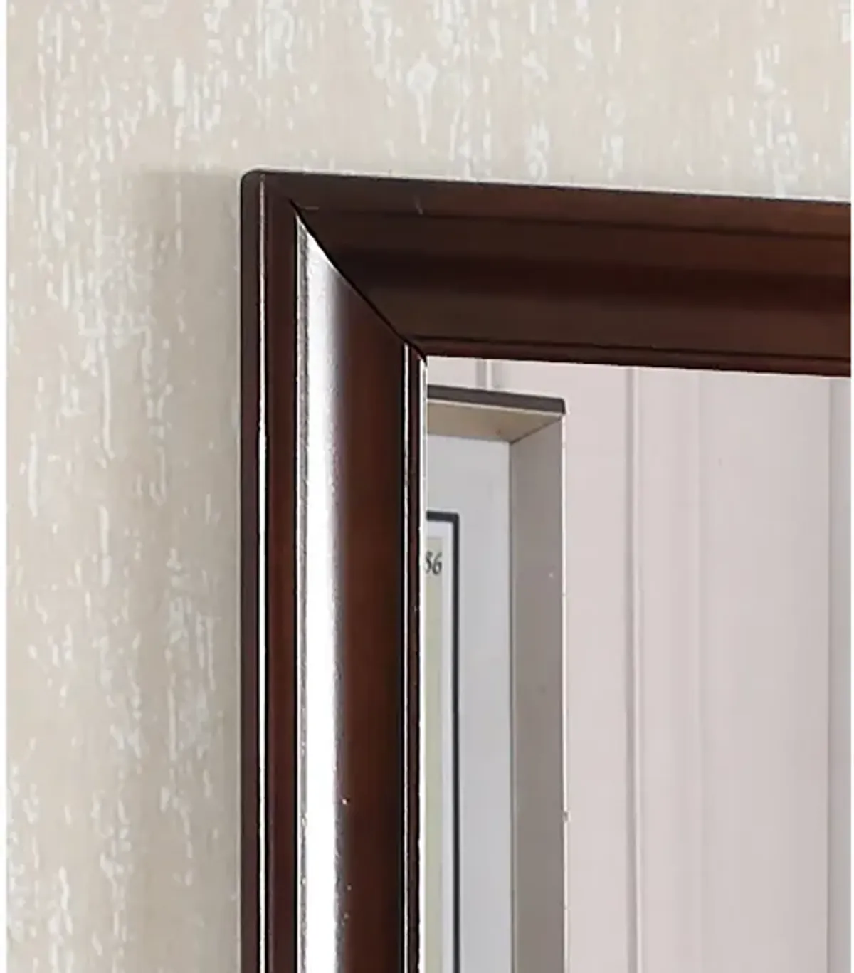 LaVita 45 in. x 33 in. Modern Rectangle Framed Dresser Mirror